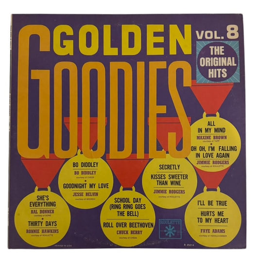 Various Artists- Golden Goodies, Vols. 8, 15, & 19, 1963-1964, VG/VG (3 Records)