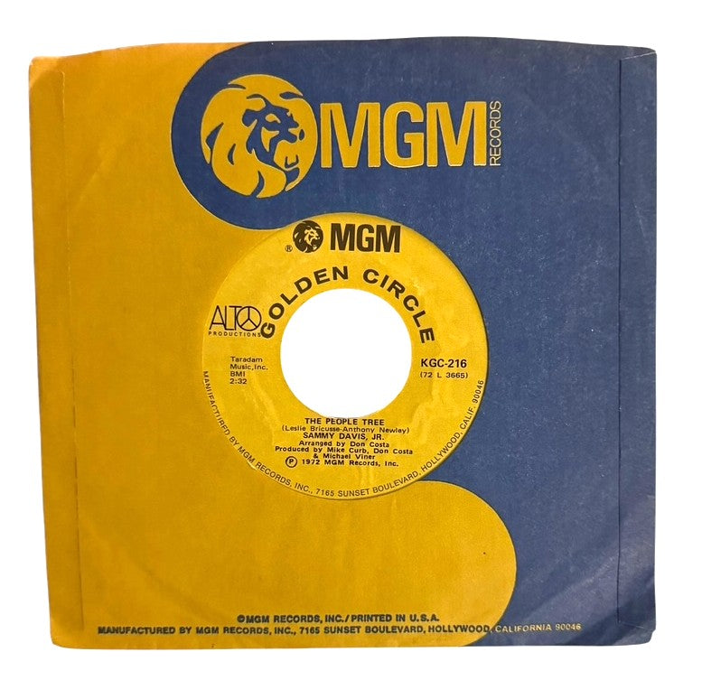 Sammy Davis Jr.- The Candy Man/The People Tree, 1972, VG+