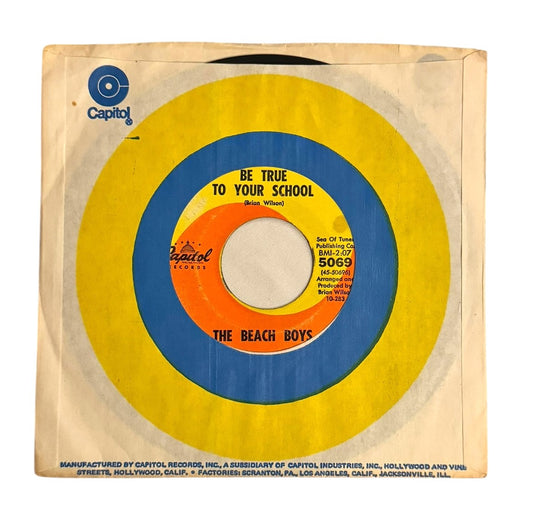 The Beach Boys- Be True To Your School/In My Room, 1963, VG+