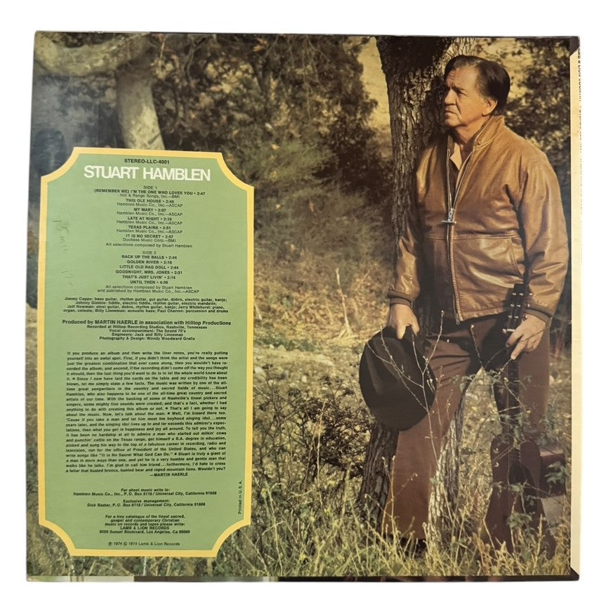 Stuart Hamblem- A Man & His Music, 1974, VG+/VG+