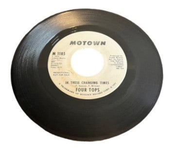 Four Tops- In These Changing Times/In These Changing Times, 1971, VG+ (Promo Copy)