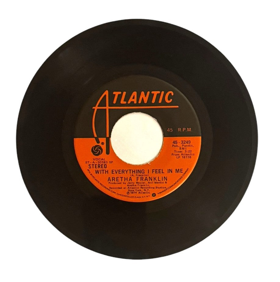 Aretha Franklin- With Everything I Feel In Me/Sing It Again- Say It Again, 1974, VG+