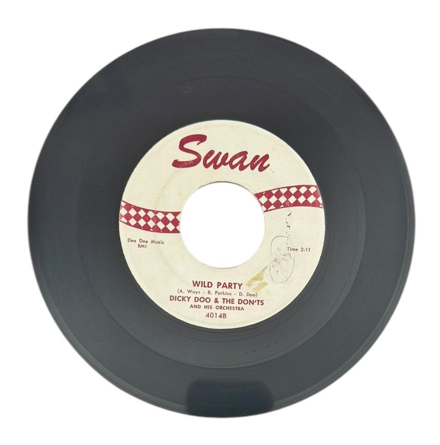 Dicky Doo & The Don'ts- Leave Me Alone (Let Me Cry)/Wild Party, 1958, VG