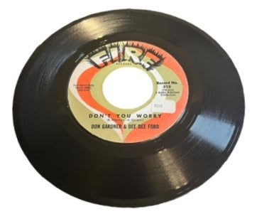 Don Gardner & Dee Dee Ford- Don't You Worry/I'm Coming Home To Stay, 1962, VG+