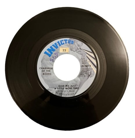 Chairmen Of The Board- Give Me Just A Little More Time/Since The Days Of Pigtails (And Fairytales), 1970, VG+