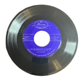 Vic Damone- You're Breaking My Heart/I Have But One Heart, 1958, VG+
