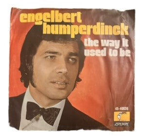 Engelbert Humperdinck- The Way It Used To Be/A Good Thing Going, 1969, VG+/VG+ (Picture Sleeve)