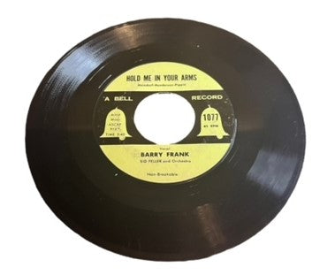 Barry Frank and Sid Feller & Orchestra- Hold Me In Your Arms/The Naughty Lady Of Shady Lane, 1955, VG+