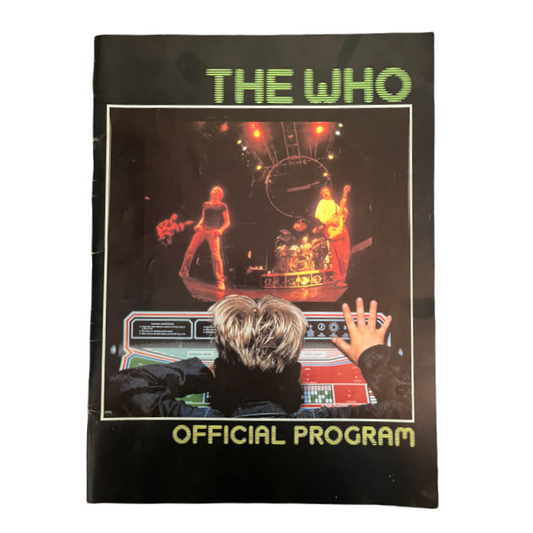 The Who- 1982 "Farewell Tour" Official Program Book, 1982, VG+