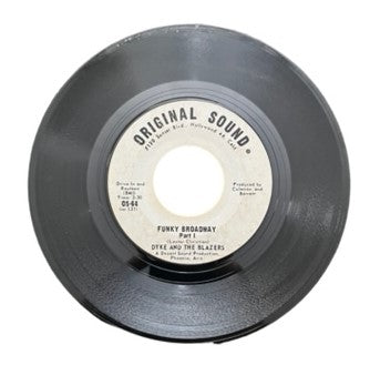 Dyke & The Blazers- Funky Broadway (Part I)/Funky Broadway (Part II), 1967, VG+