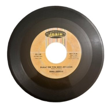Bobby Freeman- Shame On You Miss Johnson/Need Your Love, 1958, VG