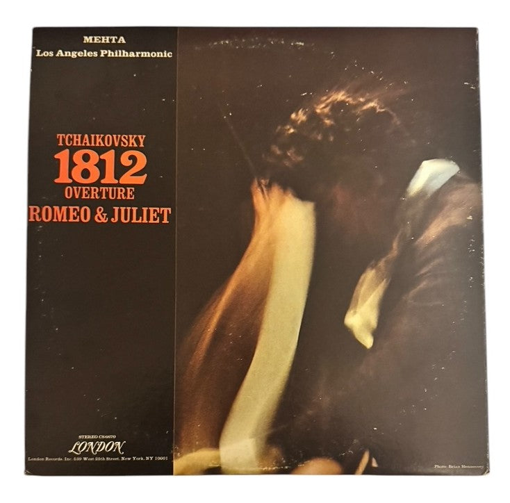 Zubin Mehta & Los Angeles Philharmonic Orchestra: Tchaikovsky: 1812 Overture/Romeo & Juliet, 1970, VG+/VG+