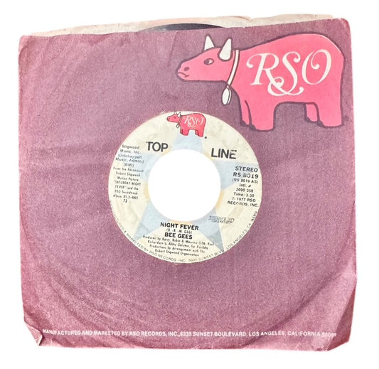 Bee Gees- Night Fever/More Than A Woman, 1980, VG+