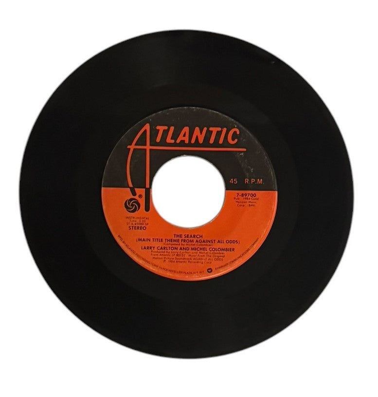 Phil Collins- Against All Odds (Take A Look At Me Now)/The Search (Main Title Theme From "Against All Odds"), 1984, VG/VG+ (Picture Sleeve)