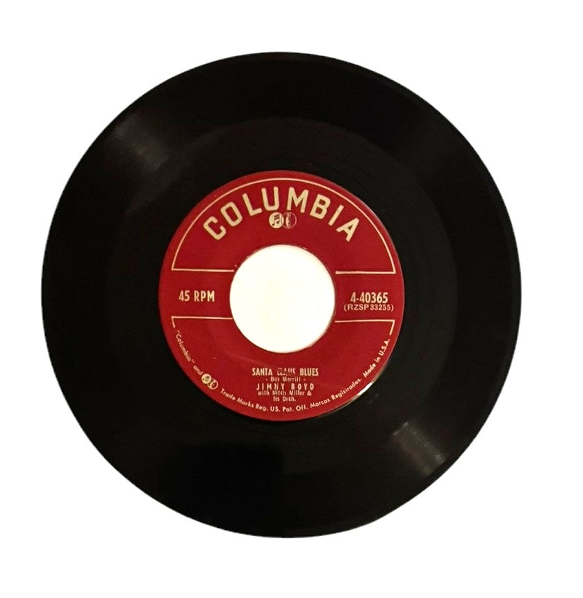 Jimmy Boyd with Mitch Miller & His Orchestra- I Saw Mommy Do The Mambo (With You Know Who)/Santa Claus Blues, 1954, VG+