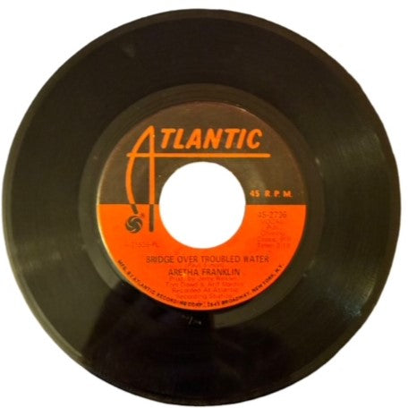 Aretha Franklin- Bridge Over Troubled Water/Brand New Me, 1971, VG