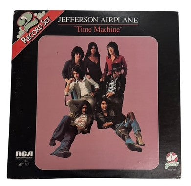 Jefferson Airplane- Time Machine, 1984, VG+/VG+ (2 Records)