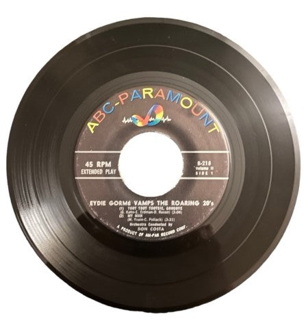 Eydie Gorme- Eydie Gorme Vamps The Roaring 20's, 1958, VG+ (EP)