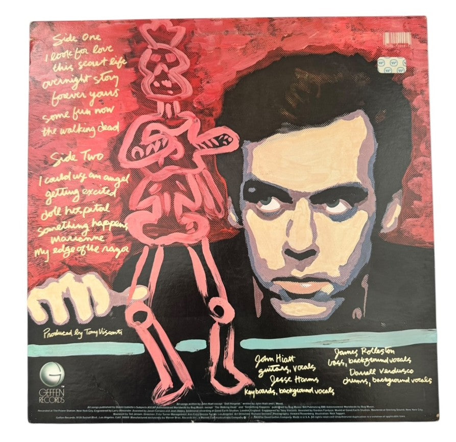 John Hiatt- All Of A Sudden, 1982, VG+/VG+