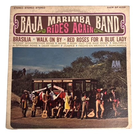 Baja Marimba Band- Baja Marimba Band Rides Again, 1965, VG+/VG
