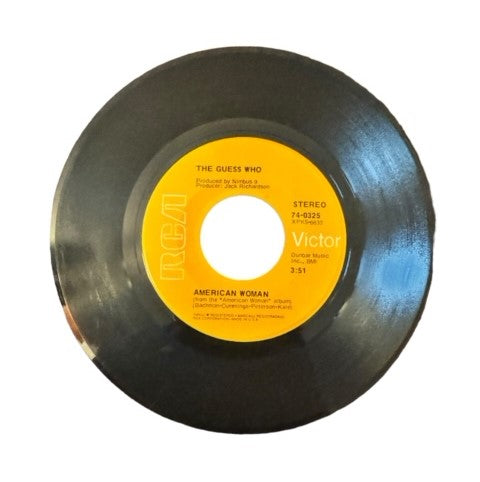 The Guess Who- American Woman/No Sugar Tonight, 1970, VG+