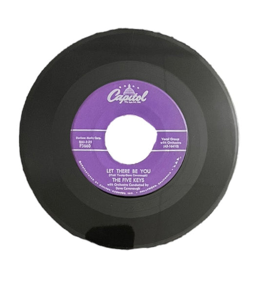 The Five Keys- Let There Be You/Tiger Lily, 1957, VG+