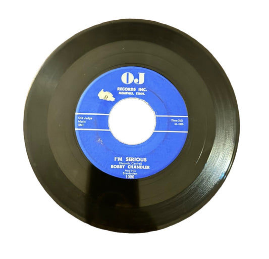 Bobby Chandler & His Stardusters- I'm Serious/If You Love'd Me, 1957, VG+