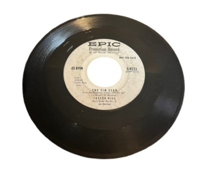 Jaycee Hill- Made In Heaven/The Tin Star, 1957, VG (Promo Copy)