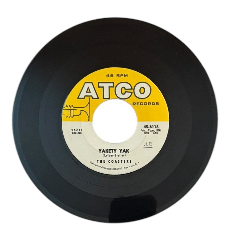 The Coasters- Yakety Yak/Zing! Went The Strings Of My Heart, 1958, VG+