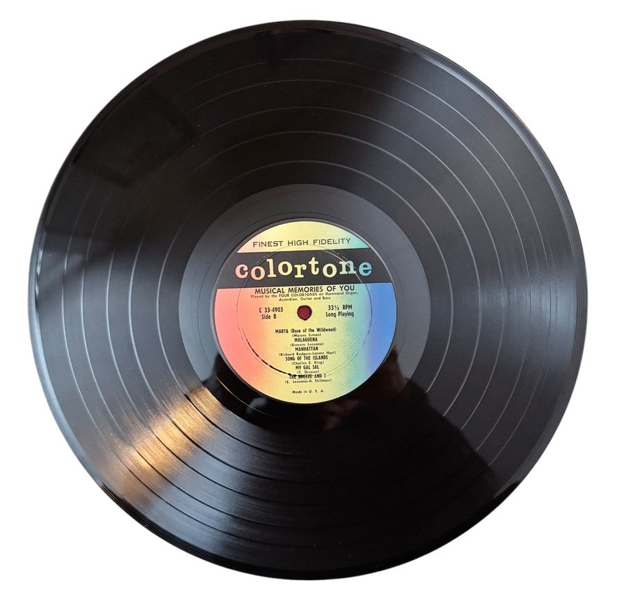 4 Colortones- Musical Memories Of You, 1960s, VG+/VG+