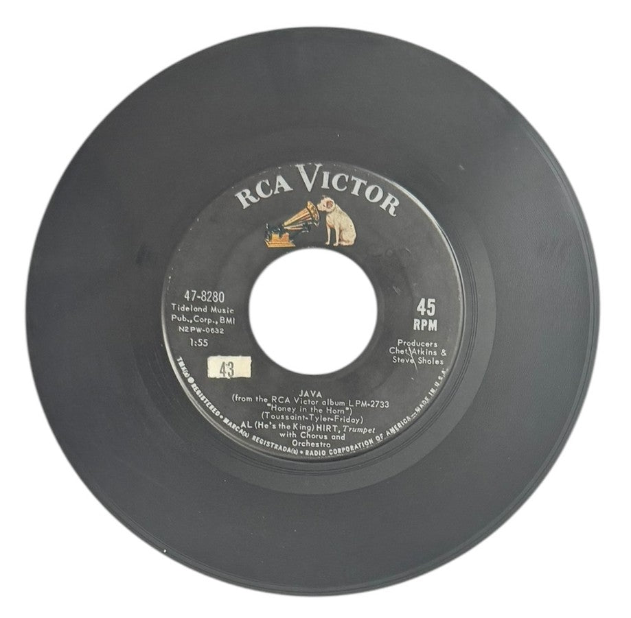 Al (He's The King) Hirt- Java/I Can't Get Started, 1963, VG+