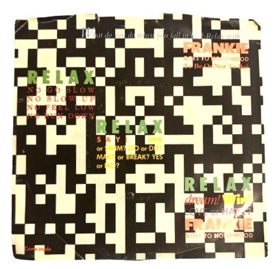 Frankie Goes To Hollywood- Relax/One September Monday, 1984, VG+/VG (Picture Sleeve)