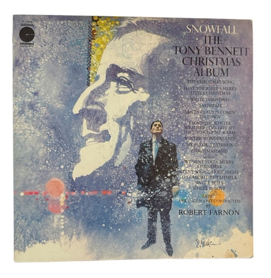 Tony Bennett- Snowfall: The Tony Bennett Christmas Album, 1987, VG+/VG+