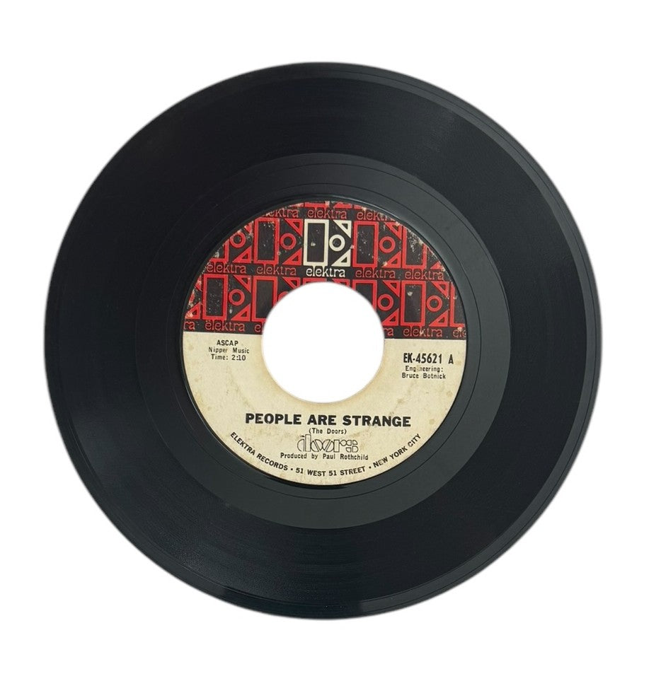 The Doors- People Are Strange/Unhappy Girl, 1967, VG+