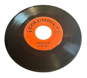 The Four Voices- Sealed With A Kiss/You're All There Is, 1960, VG