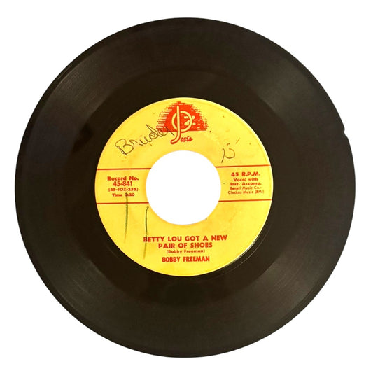 Bobby Freeman- Betty Lou Got A New Pair Of Shoes/Starlight, 1958, VG
