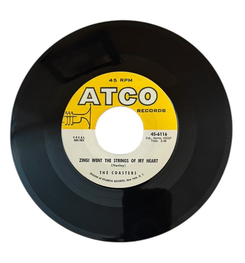 The Coasters- Yakety Yak/Zing! Went The Strings Of My Heart, 1958, VG+