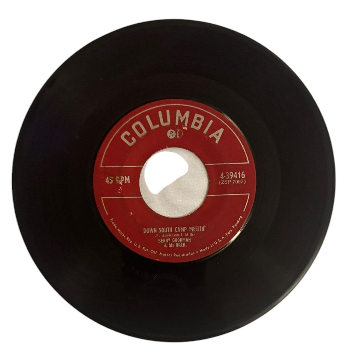 Benny Goodman & His Orchestra- Down South Camp Meetin'/South Of The Border, 1951, VG+