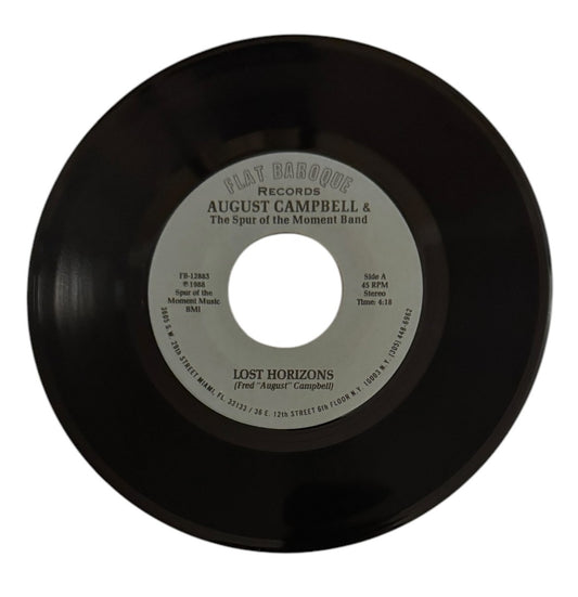 August Campbell & The Spur of the Moment Band- Lost Horizons/The I-95 "Asshole" Song, VG+