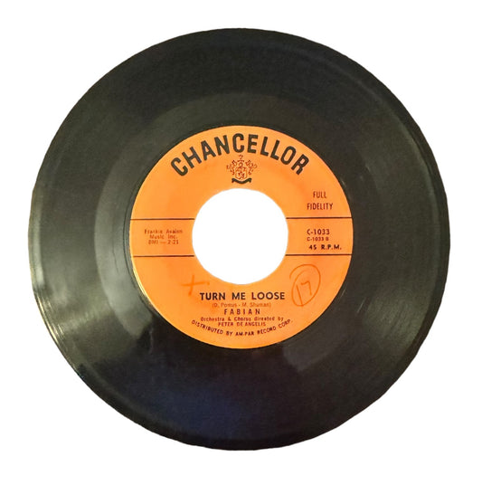 Fabian- Turn Me Loose/Stop Thief!, 1959, VG+