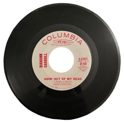 Diahann Carroll- Don't Answer Me (Ti Vedo Uscire)/Goin' Out Of My Head, 1966, VG+