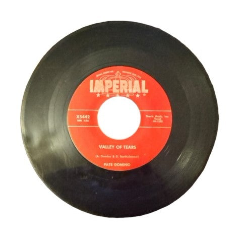 Fats Domino- Valley Of Tears/It's You I Love, 1957, VG+