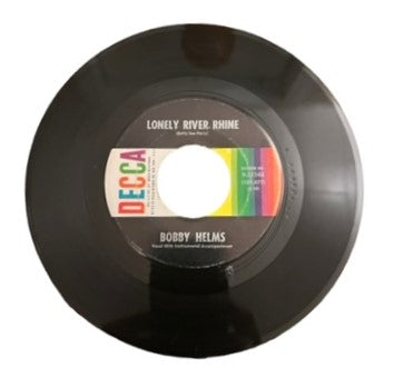 Bobby Helms- Lonely River Rhine/Guess We Thought The World Would End, 1960, VG+
