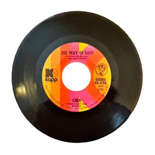 Cher- The Way Of Love/Don't Put It On Me, 1972, VG+