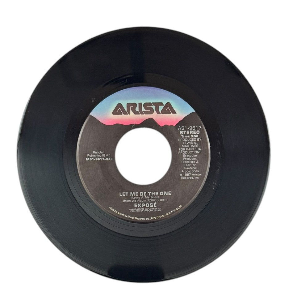 Expose- Let Me Be The One/Love Is Our Destiny, 1987, VG+/VG+ (Picture Sleeve)