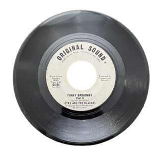 Dyke & The Blazers- Funky Broadway (Part I)/Funky Broadway (Part II), 1967, VG+
