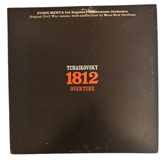 Zubin Mehta & Los Angeles Philharmonic Orchestra: Tchaikovsky: 1812 Overture/Romeo & Juliet, 1970, VG+/VG+