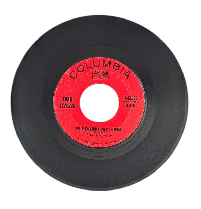 Bob Dylan- Rainy Day Women #12 & 35/Pledging My Time, 1966, VG+