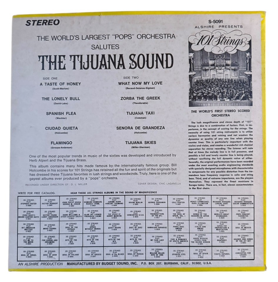 101 Strings: The Tijuana Sound, 1967, VG+/VG+