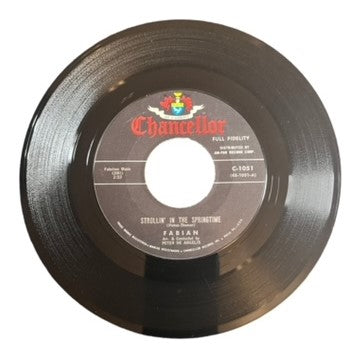 Fabian- I'm Gonna Sit Right Down And Write Myself A Letter/Strollin' In The Springtime, 1960, VG+/VG (Picture Sleeve)